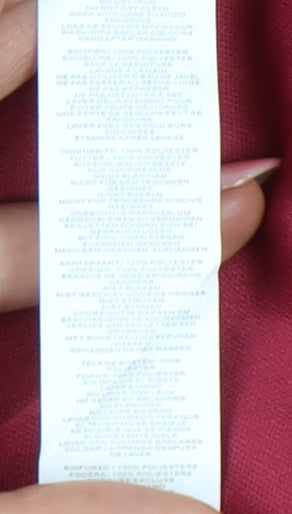 Boohoo Women's Plus Red Sequin Camisole Top Size 20