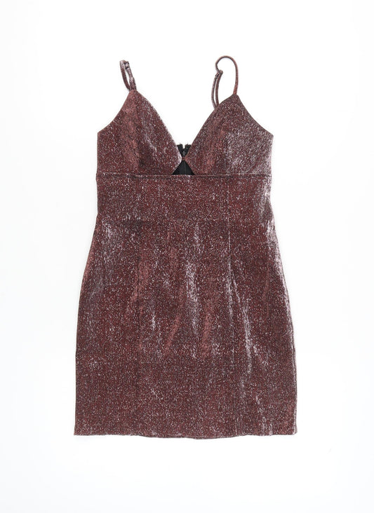 H&M Women's Multicoloured Bodycon Dress S