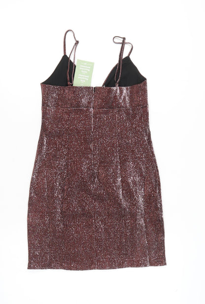 H&M Women's Multicoloured Bodycon Dress S