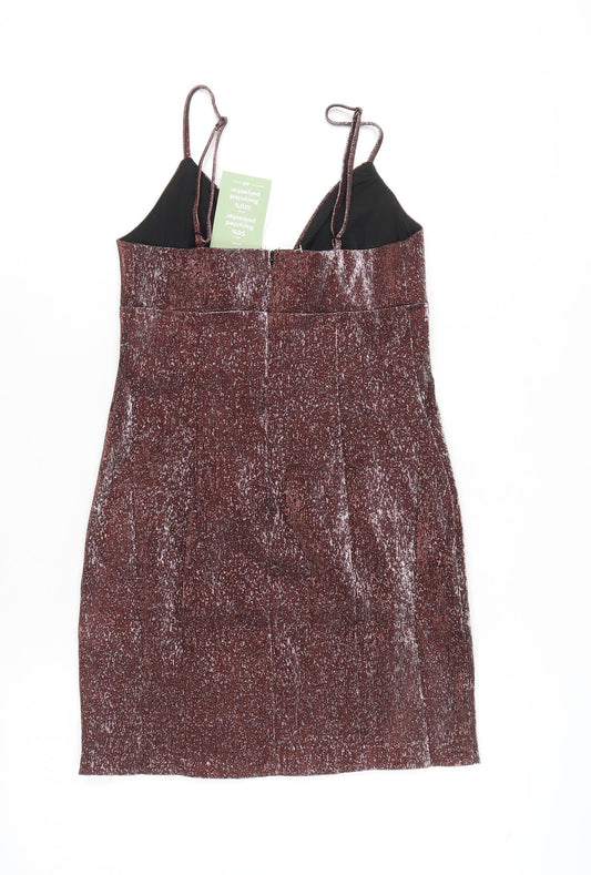 H&M Women's Multicoloured Bodycon Dress S