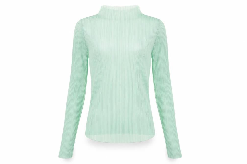 Womens UK Size 8 ASOS DESIGN Green Basic Blouse