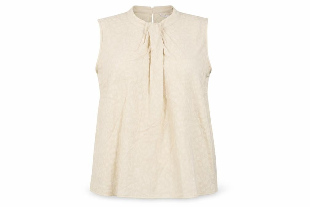 Womens UK Size 16 TU Beige Basic Blouse