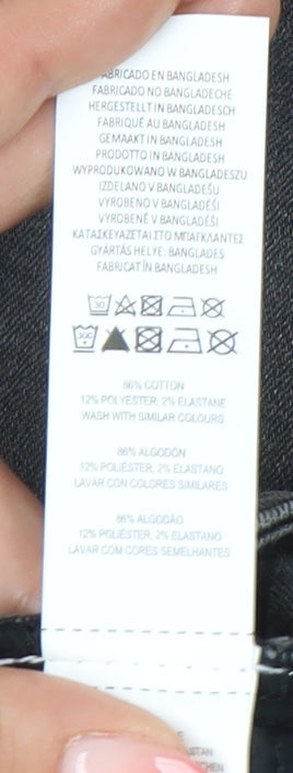 Primark Women's Black Skinny Jeans Size 18