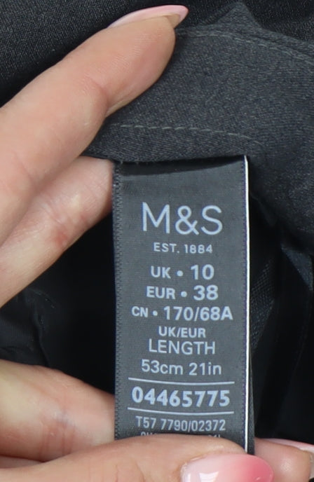 Marks and Spencer Women's Black Pencil Skirt Size 10