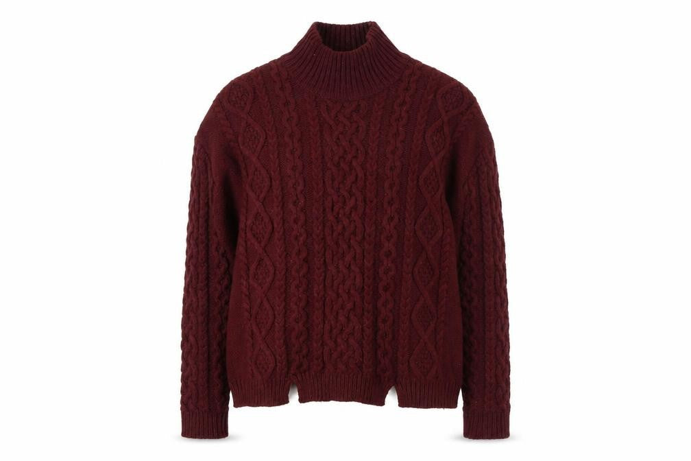 Womens UK Size L Marks and Spencer Red Pullover Jumper