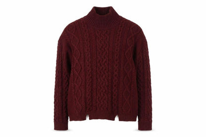 Womens UK Size L Marks and Spencer Red Pullover Jumper
