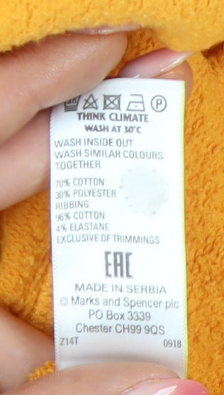 Marks & Spencer Women's Orange XL Pullover Sweatshirt