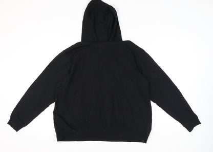 Womens UK Size 16 ASOS Black Pullover Hoodie