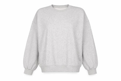 Womens UK Size 12 Bershka Grey Pullover Sweatshirt