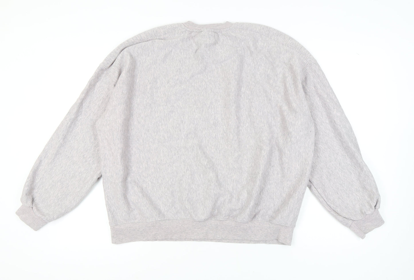 Bershka Women's Grey Pullover Sweatshirt Size 12