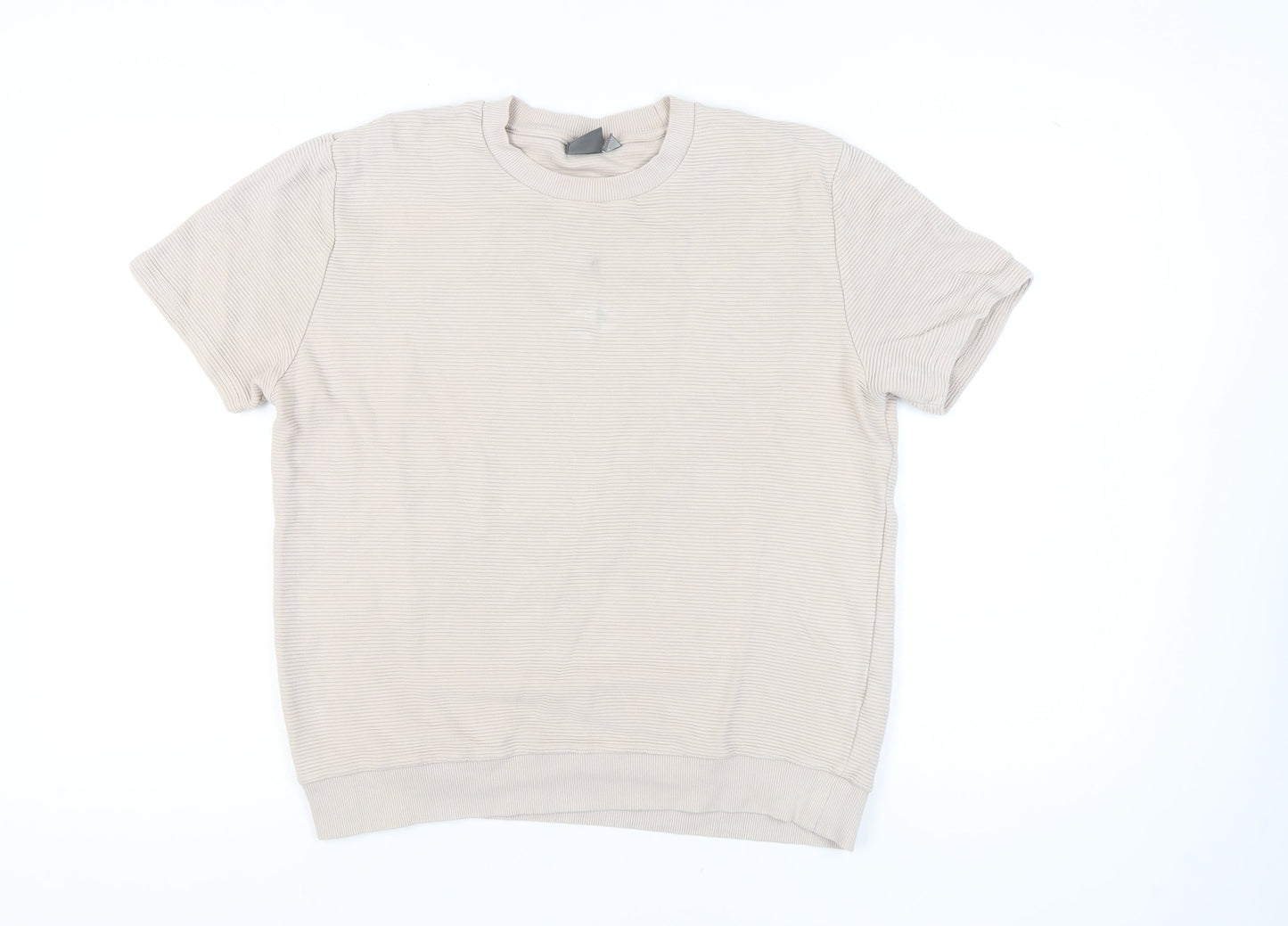 Mens UK Size L ASOS Beige  T-Shirt