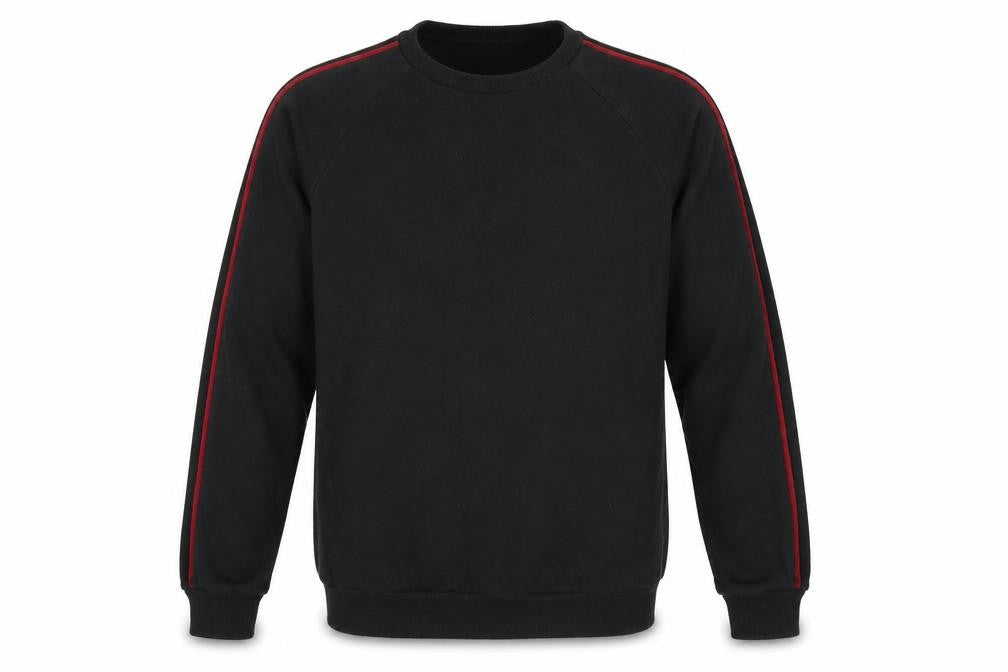 boohooMAN Men's Black Pullover Sweatshirt Size S