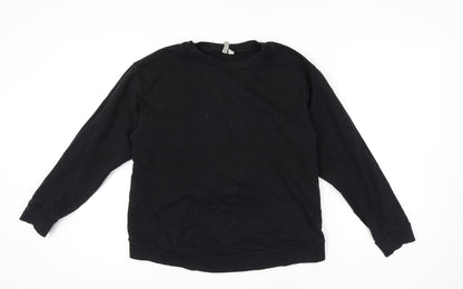 Womens UK Size 12 ASOS Black Pullover Sweatshirt