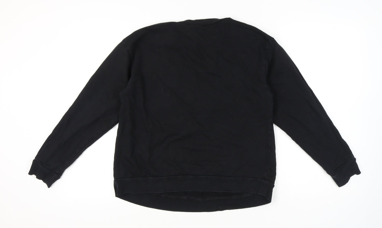 Womens UK Size 12 ASOS Black Pullover Sweatshirt