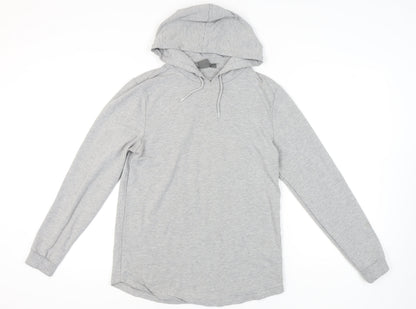 Mens UK Size L ASOS Grey Pullover Hoodie