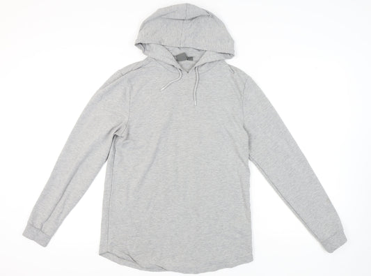 Mens UK Size L ASOS Grey Pullover Hoodie