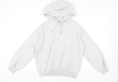 H&M Women's Grey Pullover Hoodie XS