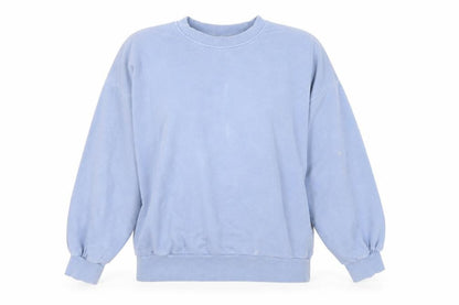 Womens UK Size S H&M Blue Pullover Sweatshirt