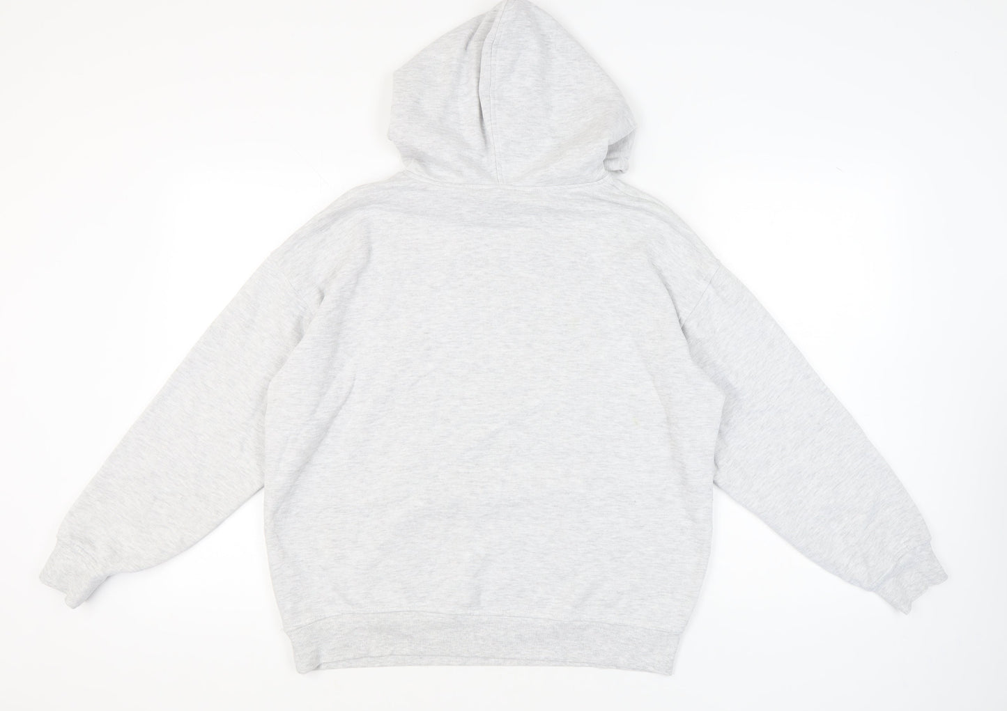 New Look Grey Unisex Pullover Hoodie M, Casual Comfort