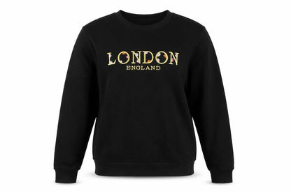 Womens UK Size 8 ASOS Black Pullover Sweatshirt