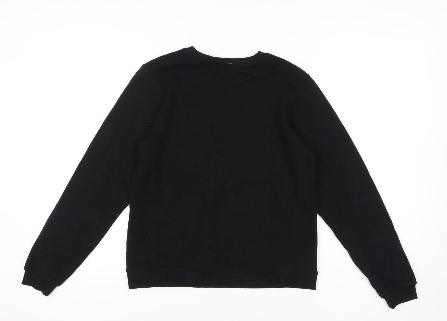 Womens UK Size 8 ASOS Black Pullover Sweatshirt