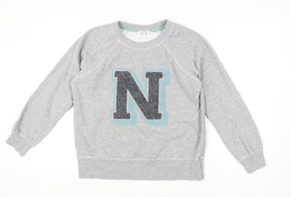 Next Grey Women's Medium Pullover Sweatshirt