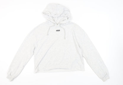 Womens UK Size 8 ASOS 4505 Grey Pullover Hoodie