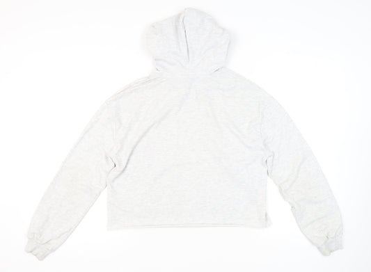 Womens UK Size 8 ASOS 4505 Grey Pullover Hoodie