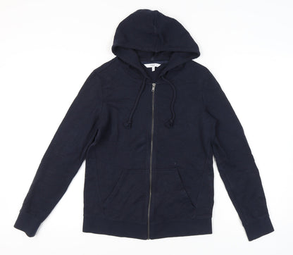 Womens UK Size 8 NEXT Blue Full Zip Hoodie