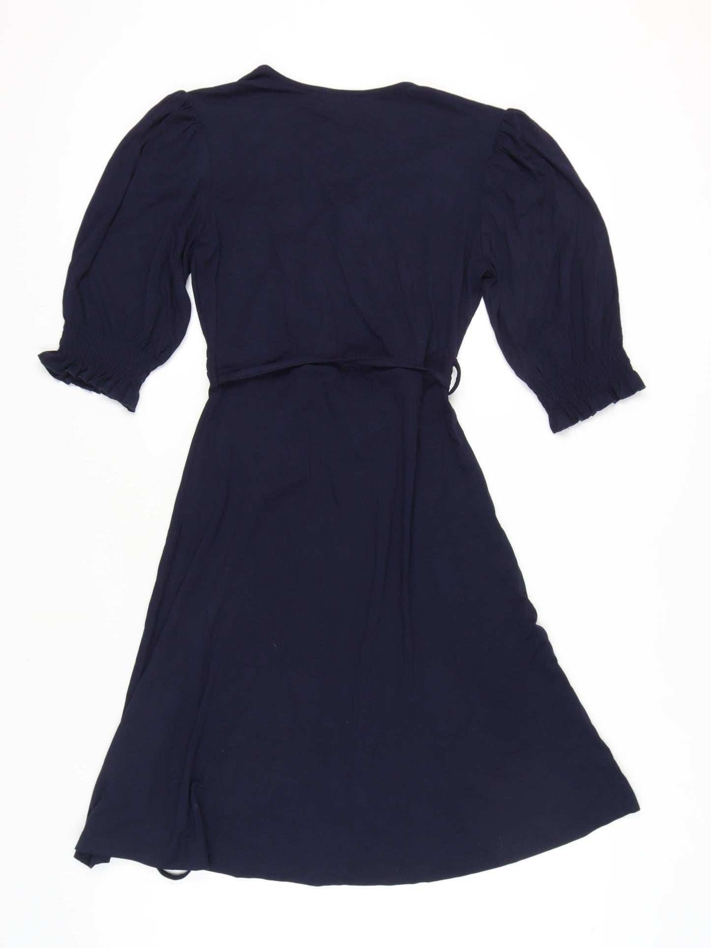 French Connection Women's Blue Wrap Dress Size 6