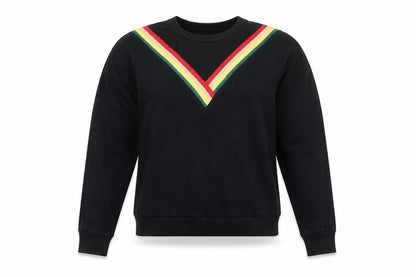 Women's Black Cotton Pullover Jumper M