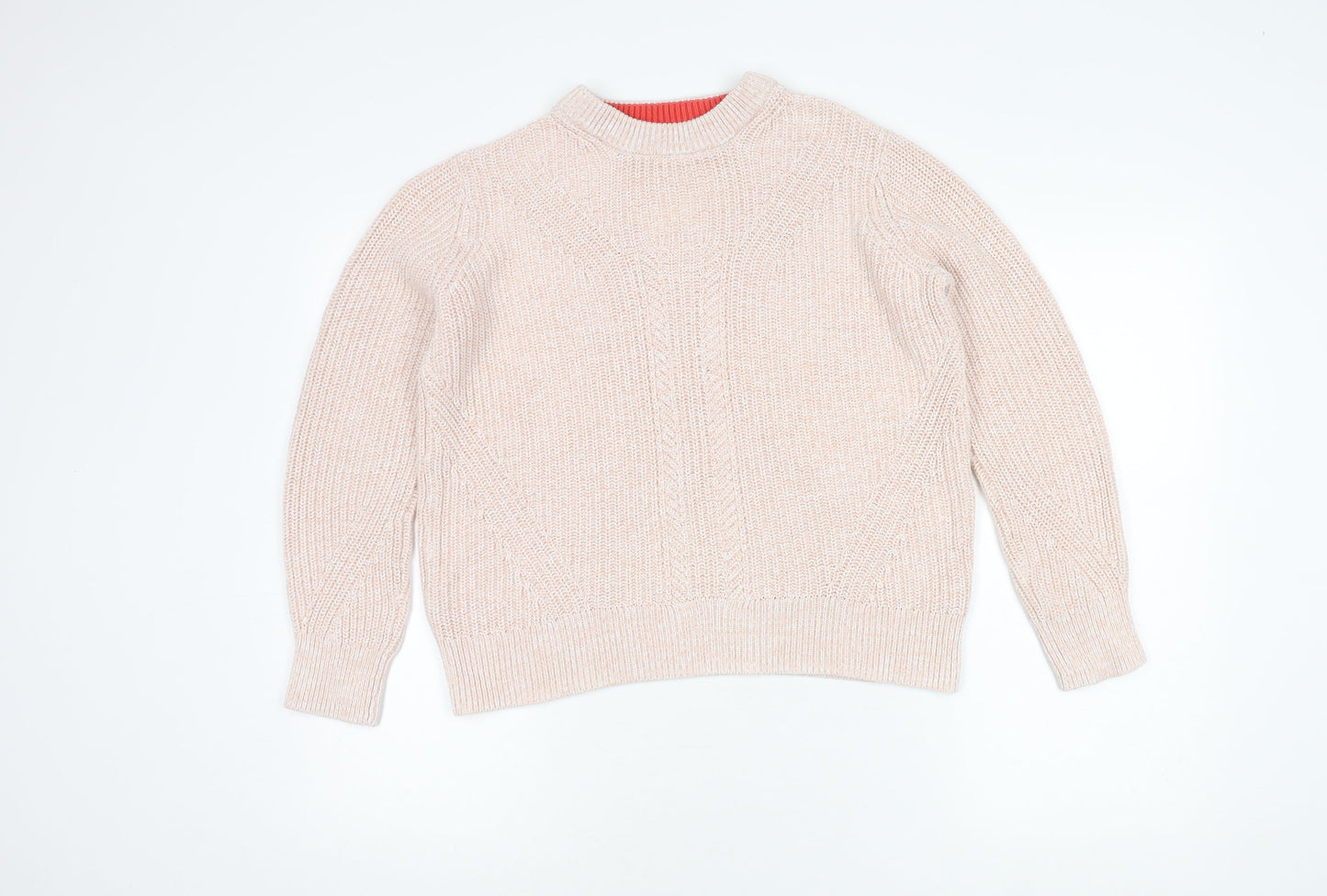 Womens UK Size M Marks and Spencer Pink Pullover Jumper
