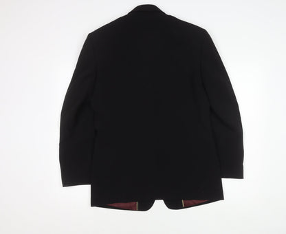 Taylor & Reece Men's Black Blazer 36 Short