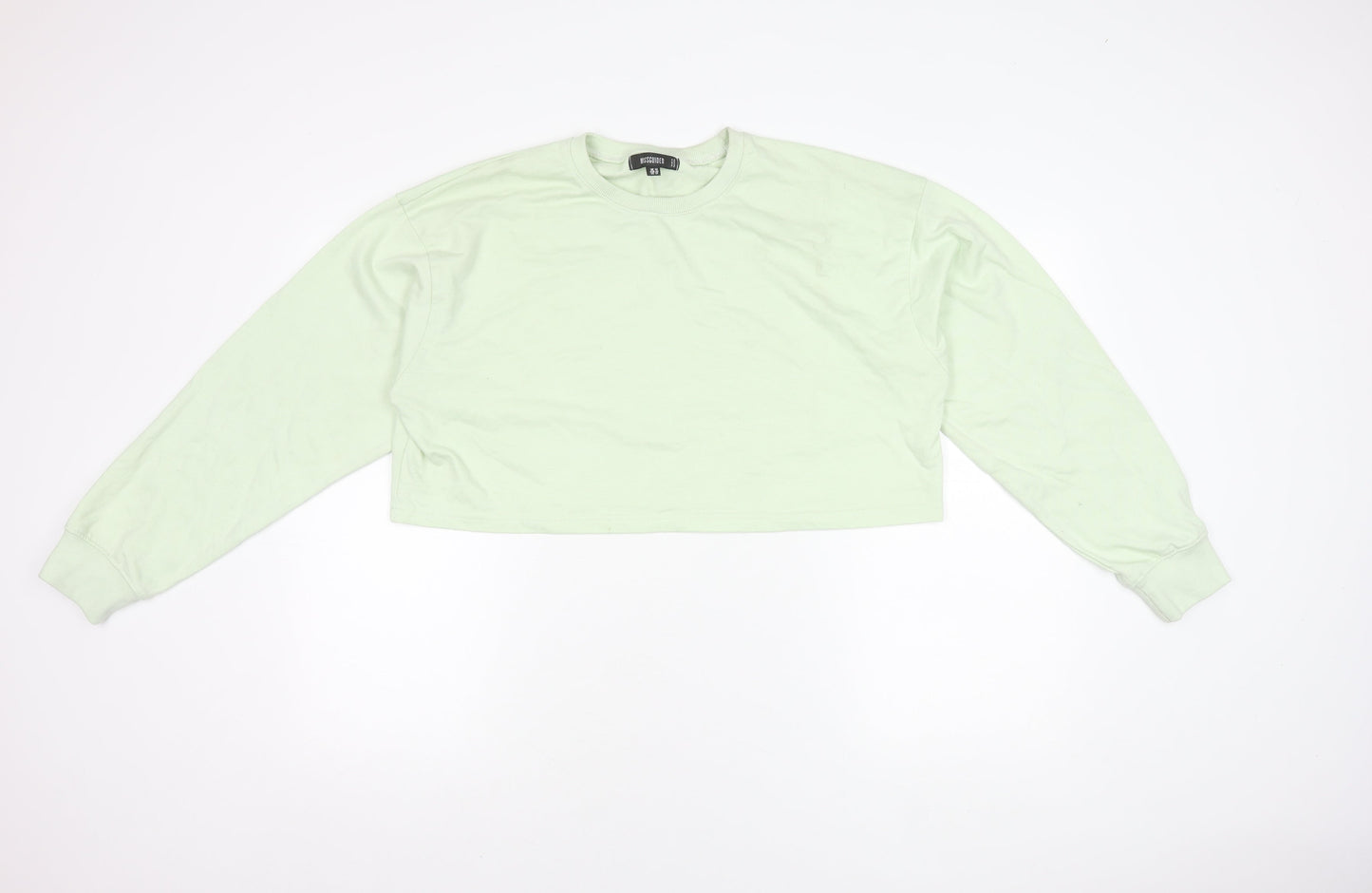 Missguided Women's Green Pullover Sweatshirt Size 14