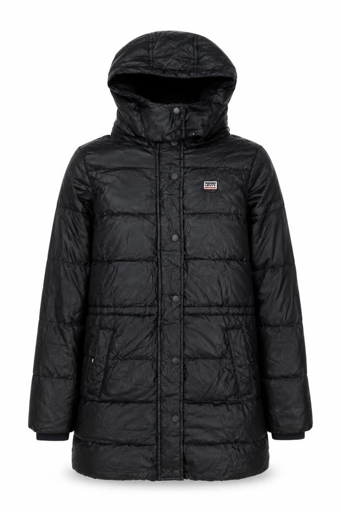Womens UK Size XS Levi's Black Puffer Jacket