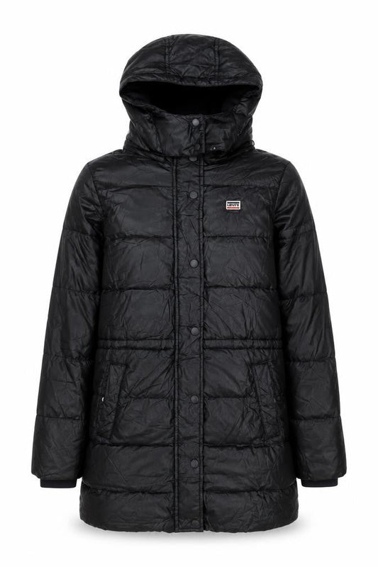 Womens UK Size XS Levi's Black Puffer Jacket