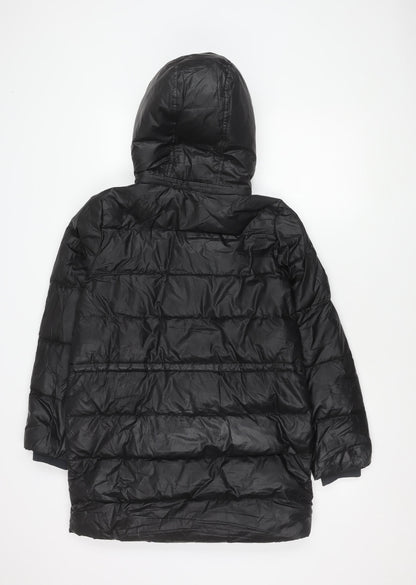 Levi's Women's Black XS Puffer Jacket with Hood