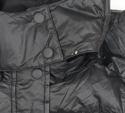 Levi's Women's Black XS Puffer Jacket with Hood