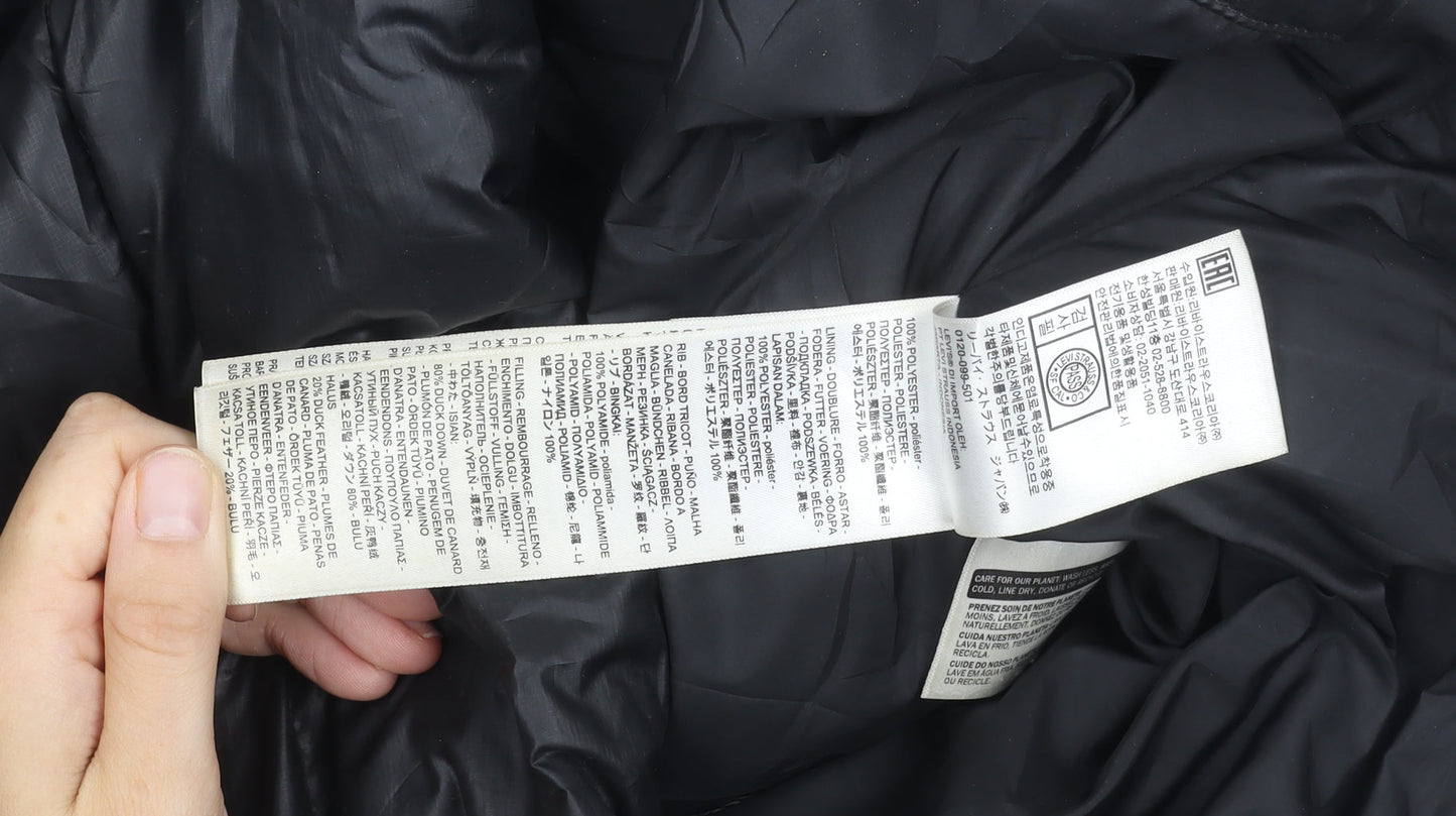 Levi's Women's Black XS Puffer Jacket with Hood