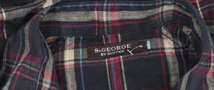 St. George Men's Multicoloured Plaid Shirt