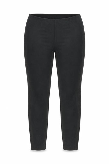Womens UK Size L Lands' End Slim Fit Leggings Black Trousers