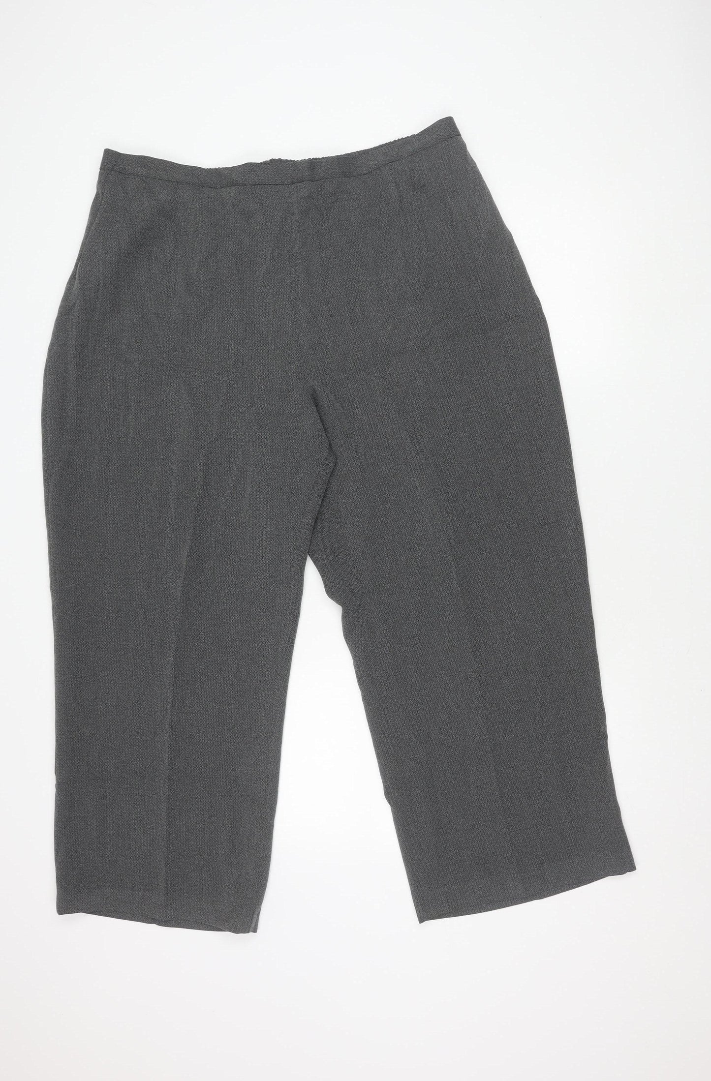 Womens UK Size 24 essence Relaxed Fit  Grey Trousers