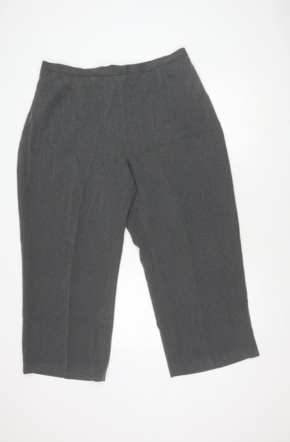 Womens UK Size 24 essence Relaxed Fit  Grey Trousers