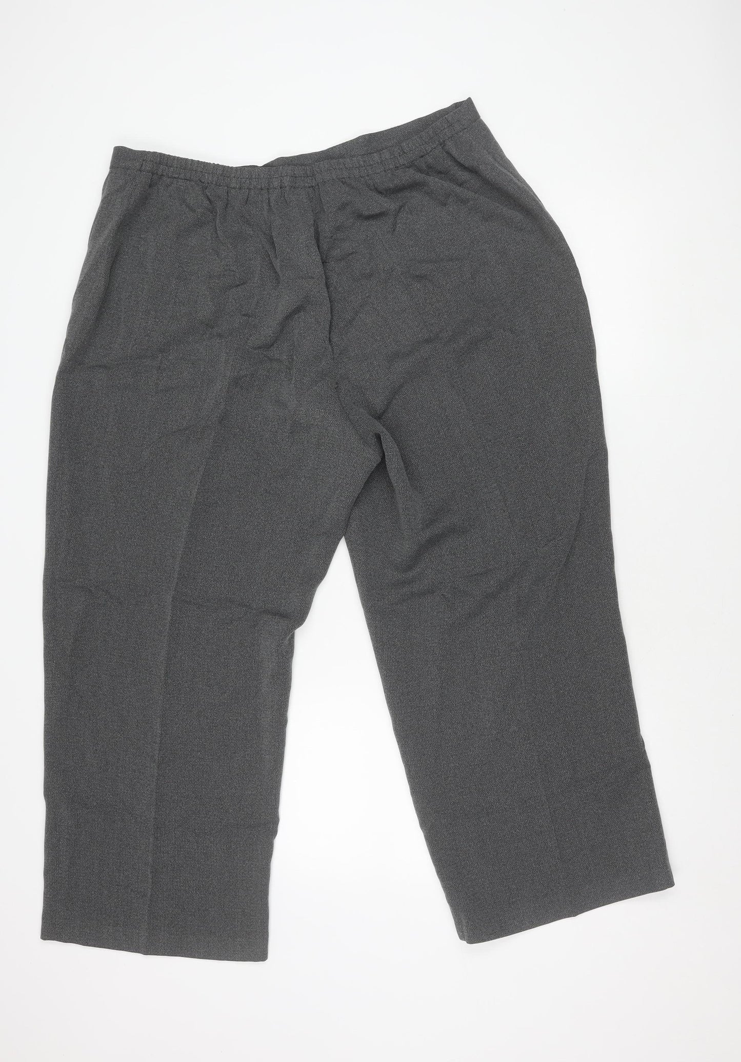 Womens UK Size 24 essence Relaxed Fit  Grey Trousers