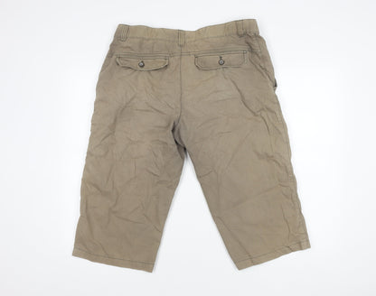 Wolsey Men's Beige Shorts, Size M, Casual Summer