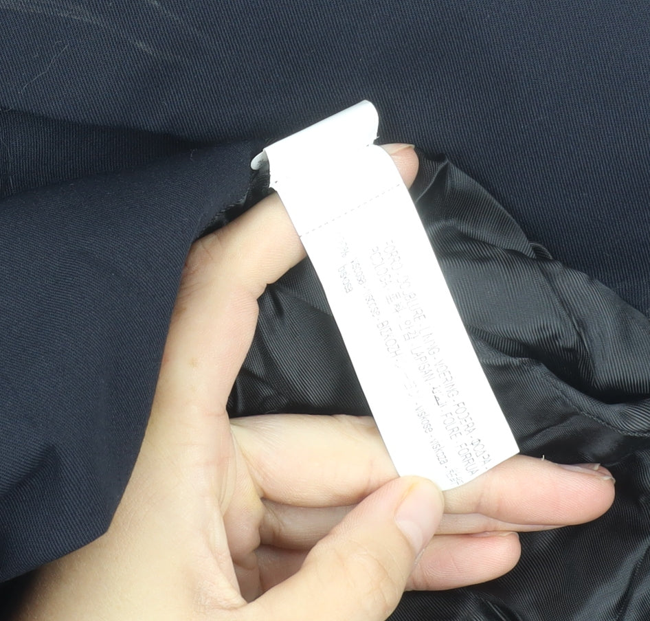 Zara Women's Blue Blazer Size 16 Regular Fit