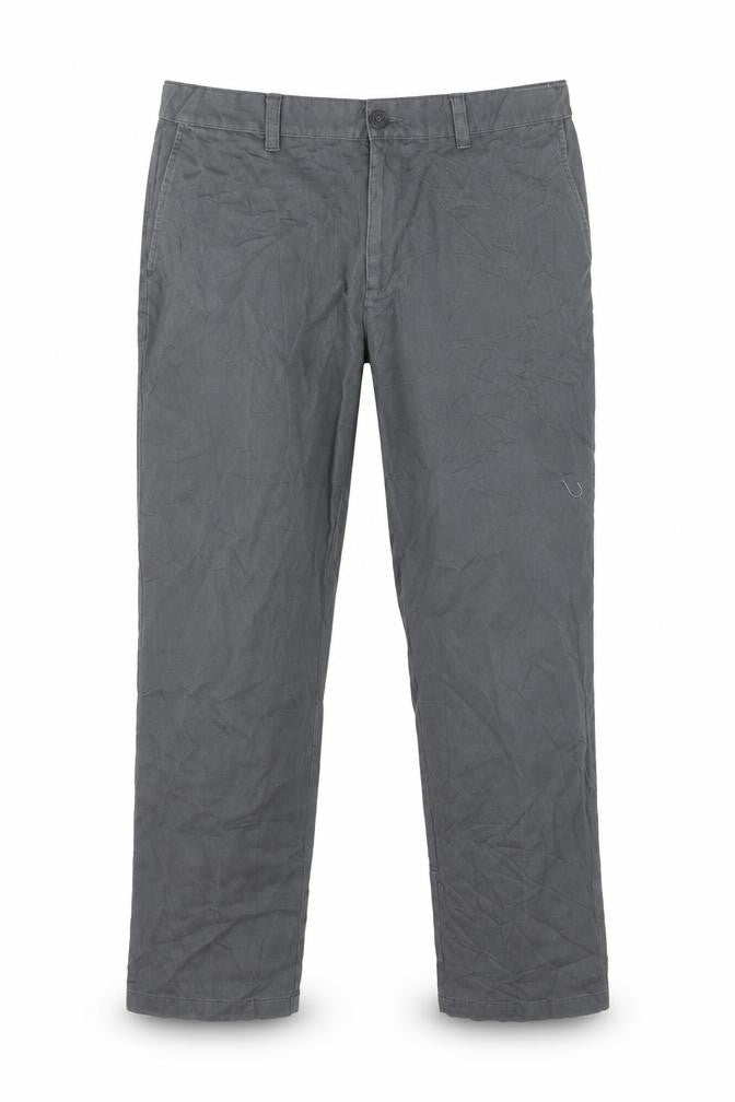 Womens UK Size 34 BHS Regular Fit Chino Grey Trousers
