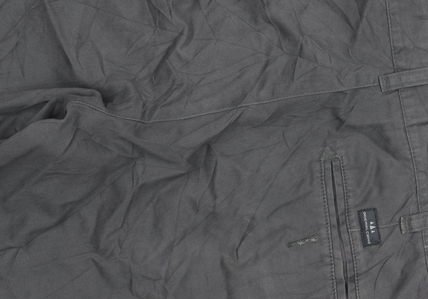 Womens UK Size 34 BHS Regular Fit Chino Grey Trousers