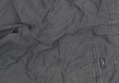 Womens UK Size 34 BHS Regular Fit Chino Grey Trousers