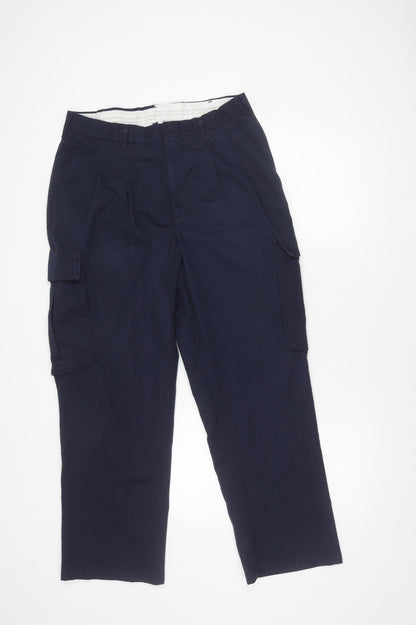 Mens UK Size M WearGuard  Cargo Blue Trousers